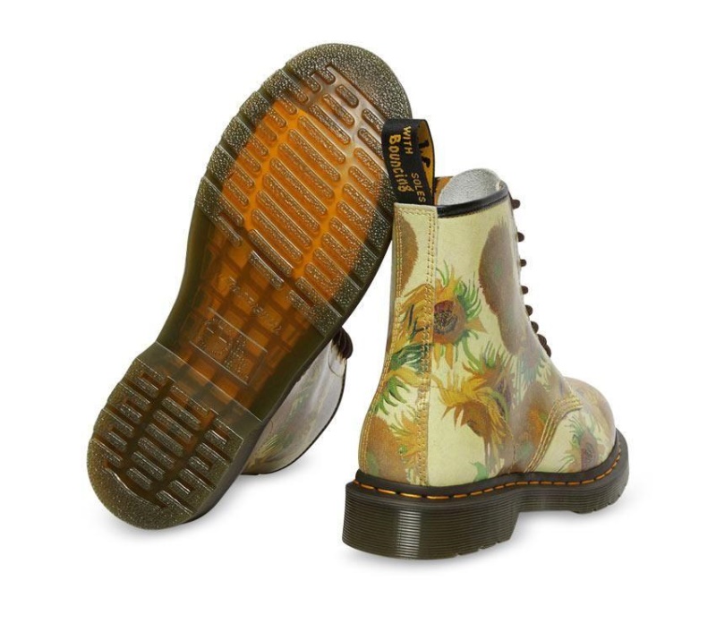 1460 Girasoles Dr.martens Botas Girasoles