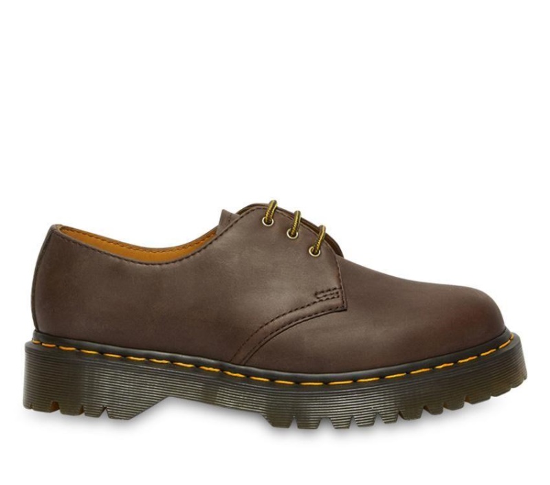 1461 Bex Crazy Horse Marrón Oscuro Crazy Horse Dr.martens Botas