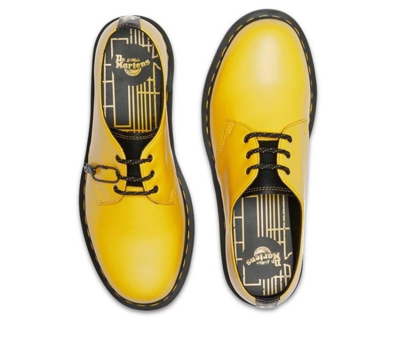 1461 New York Amarillo/negro Dr.martens Botas