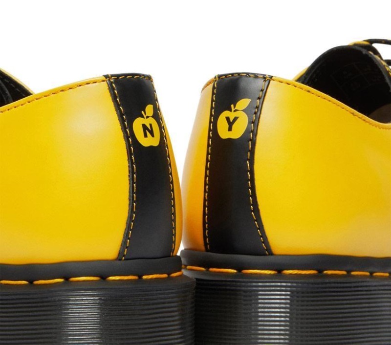 1461 New York Amarillo/negro Dr.martens Botas