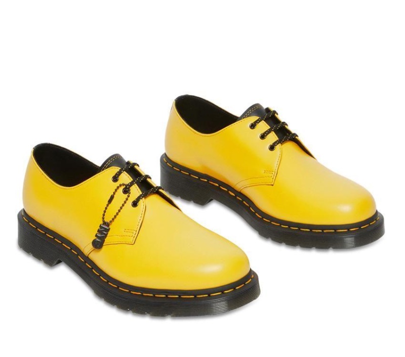 1461 New York Amarillo/negro Dr.martens Botas