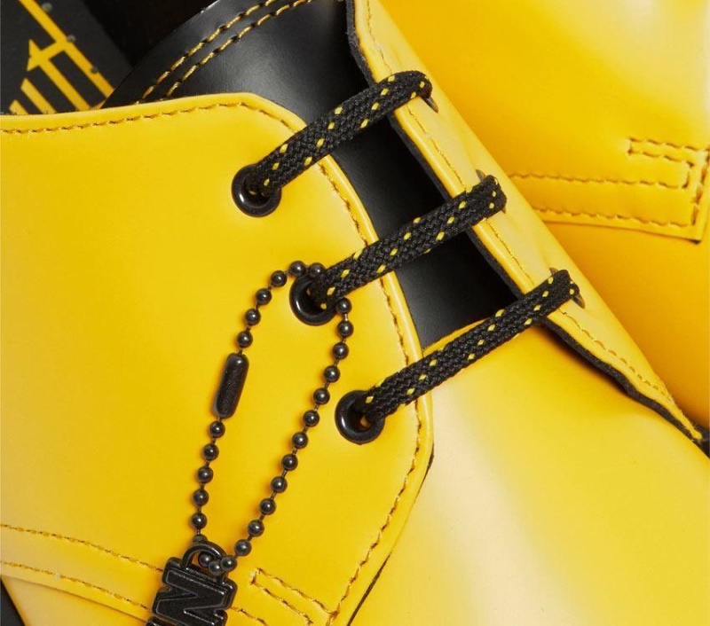 1461 New York Amarillo/negro Dr.martens Botas