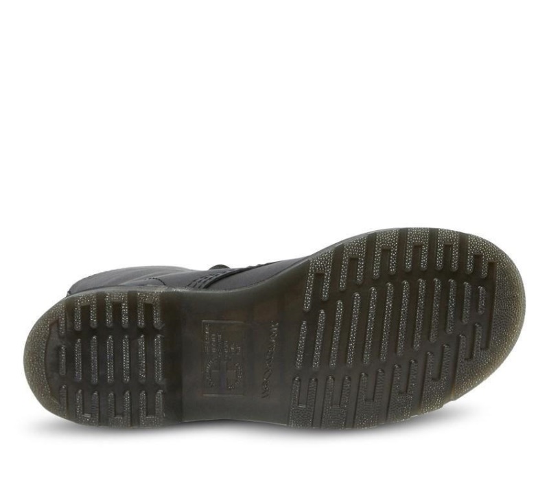 1490 Floral Bloom Dr.martens Botas Negras