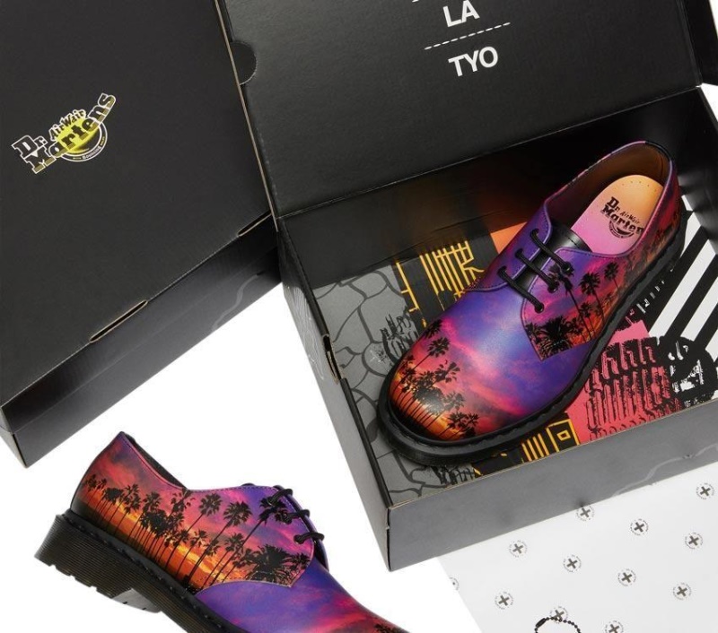 Negro/negro 1461 Los Angeles Dr.martens Botas