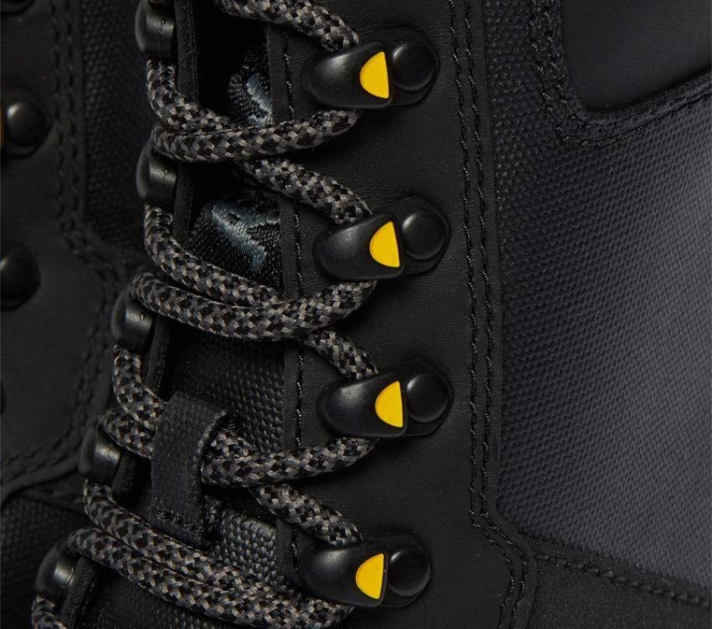 Lona Revestida Negra-iceberg Wp-dual Original Dr.martens Botas Iowa Boot