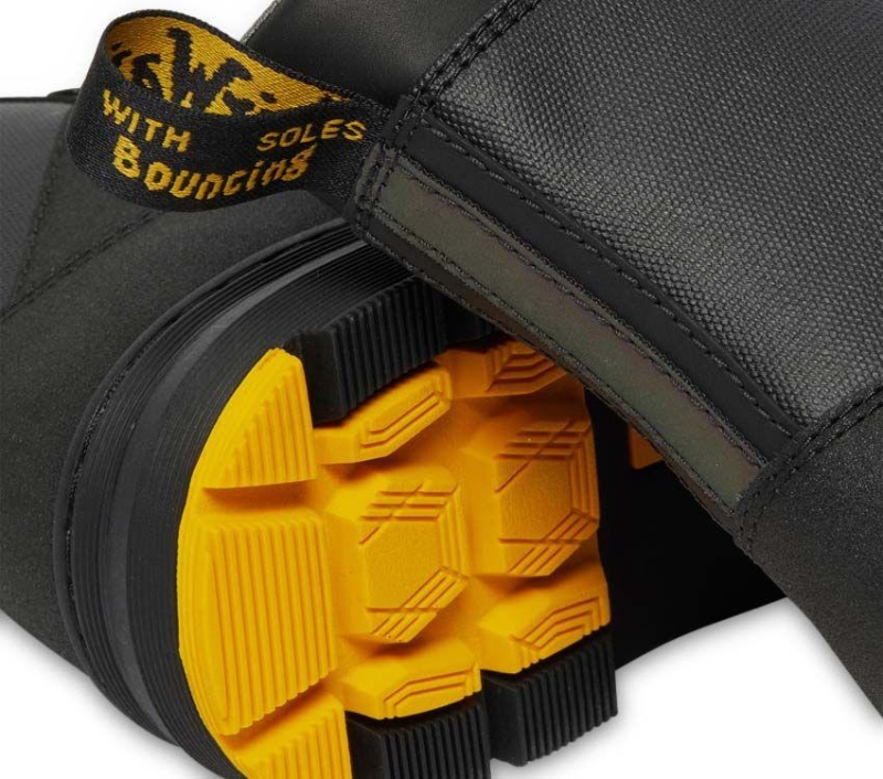 Lona Revestida Negra-iceberg Wp-dual Original Dr.martens Botas Iowa Boot