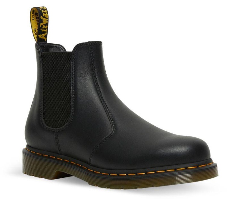 Dr.martens Negro Napa Botas 2976 Bota Chelsea Napa