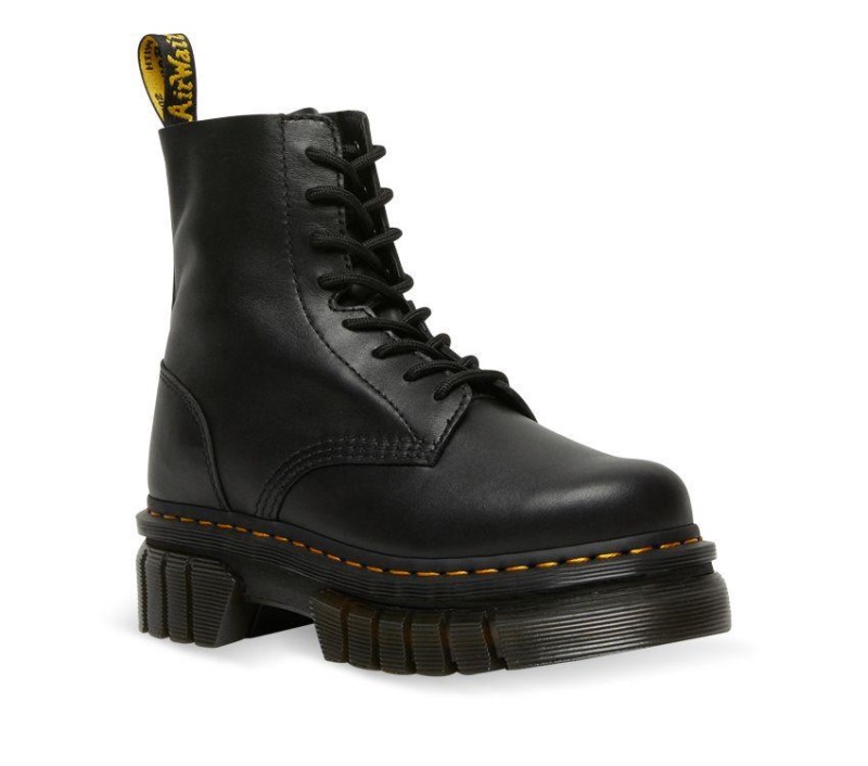 Negro Napa Lux Dr.martens Botas Audrick Boot