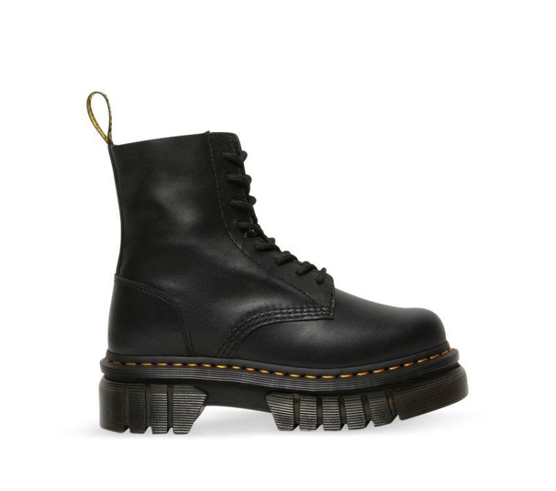 Negro Napa Lux Dr.martens Botas Audrick Boot