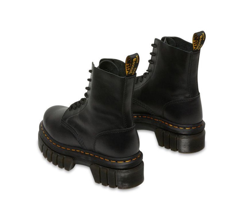 Negro Napa Lux Dr.martens Botas Audrick Boot