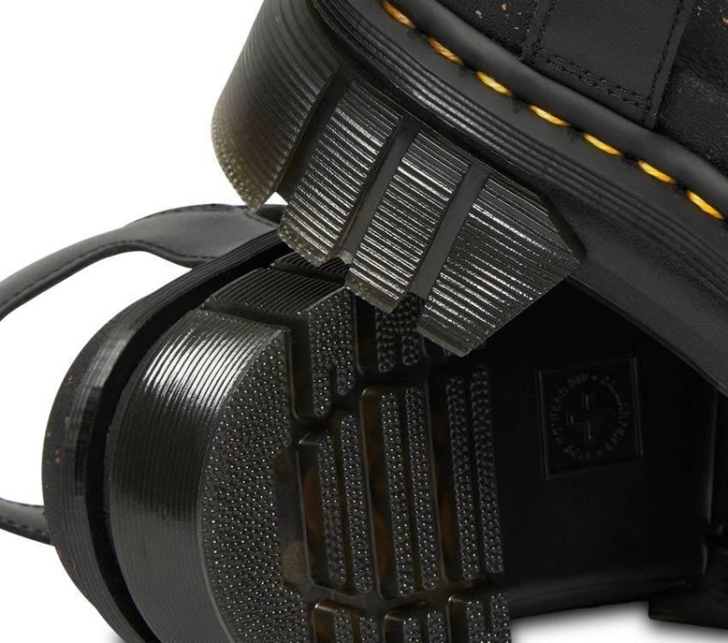 Negro Ricki Nappa Lux Dr.martens Botas