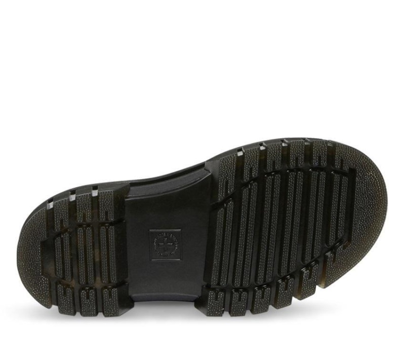 Negro Ricki Nappa Lux Dr.martens Botas