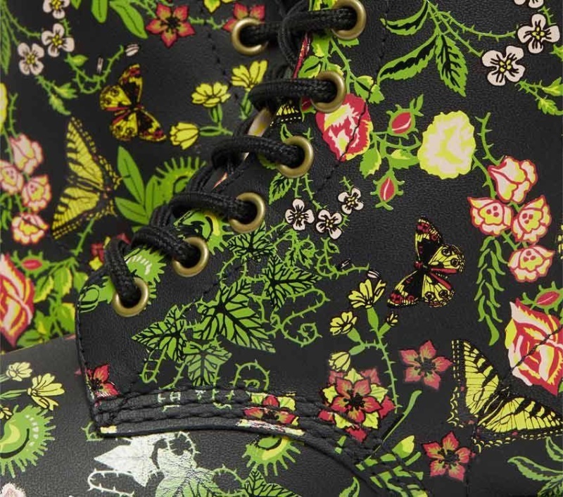 Bloom (base Negra) 1460 Floral Bloom Dr.martens Botas