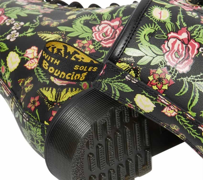 Bloom (base Negra) 1460 Floral Bloom Dr.martens Botas