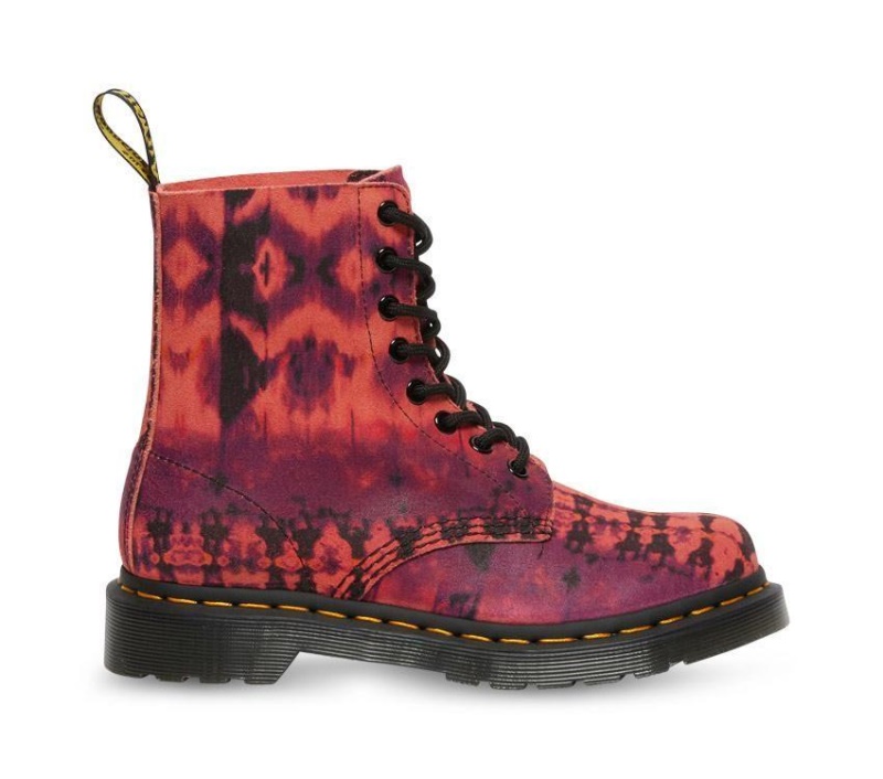 Dr.martens Botas 1460 Pascal Tie Dye Morado Verano Tie Dye
