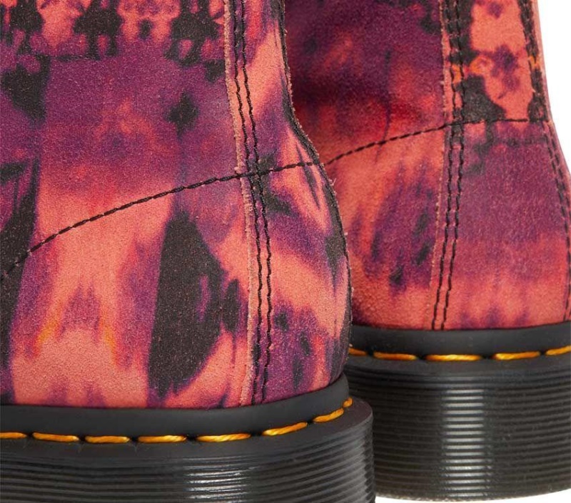 Dr.martens Botas 1460 Pascal Tie Dye Morado Verano Tie Dye