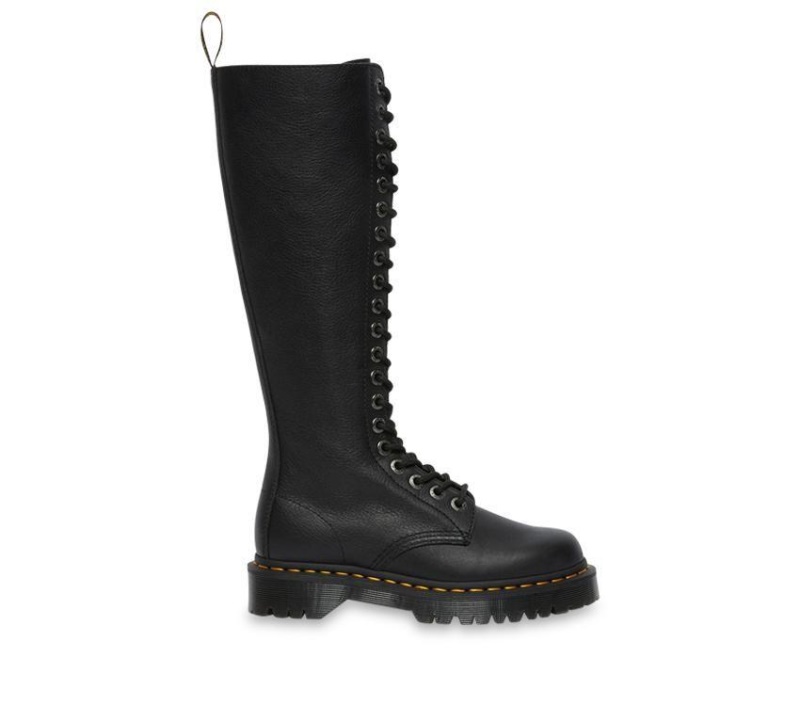 Dr.martens Botas 1b60 Bex Botas Hasta La Rodilla Negro Pisa