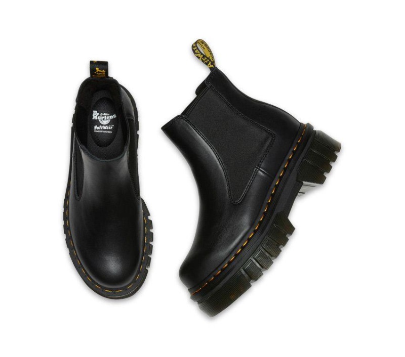Dr.martens Botas Black Nappa Lux Audrick Chelsea Boot