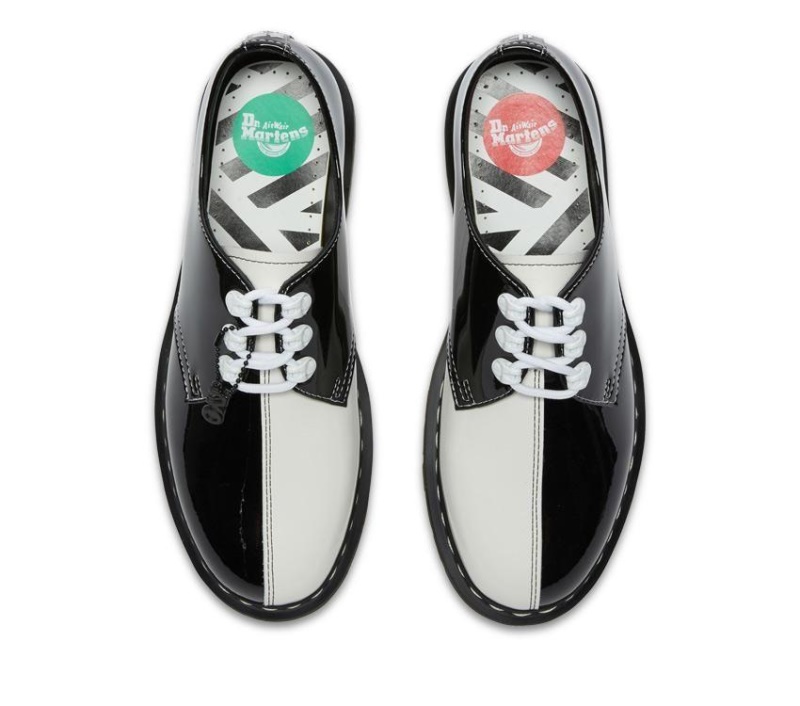 Dr.martens Botas Negro/blanco 1461 Tokyo