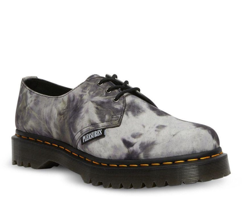 Dr.martens Botas Negro Blanco Tie Dye Poly Placeres 1461 Bex
