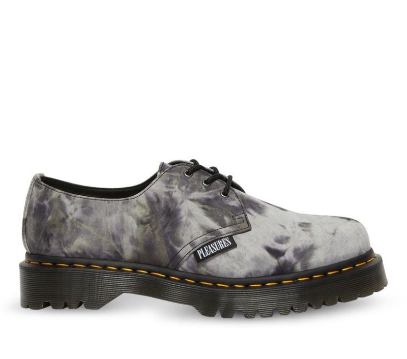 Dr.martens Botas Negro Blanco Tie Dye Poly Placeres 1461 Bex