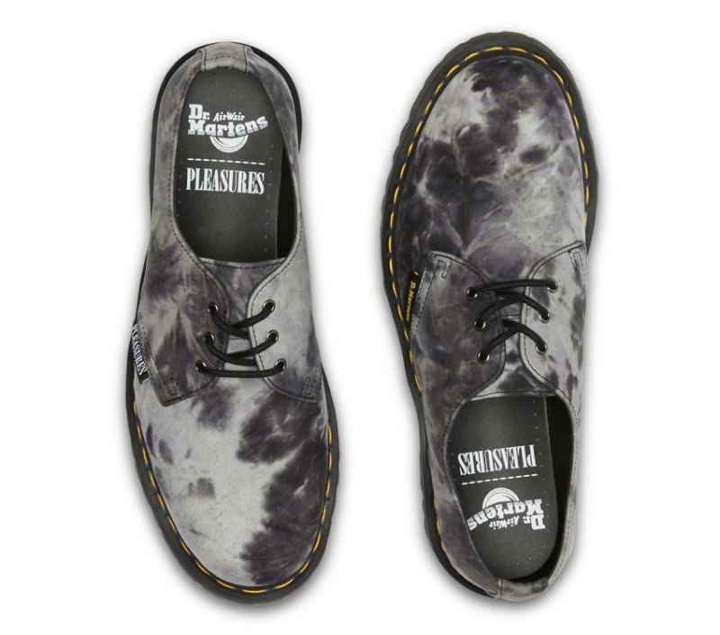 Dr.martens Botas Negro Blanco Tie Dye Poly Placeres 1461 Bex