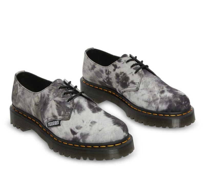 Dr.martens Botas Negro Blanco Tie Dye Poly Placeres 1461 Bex