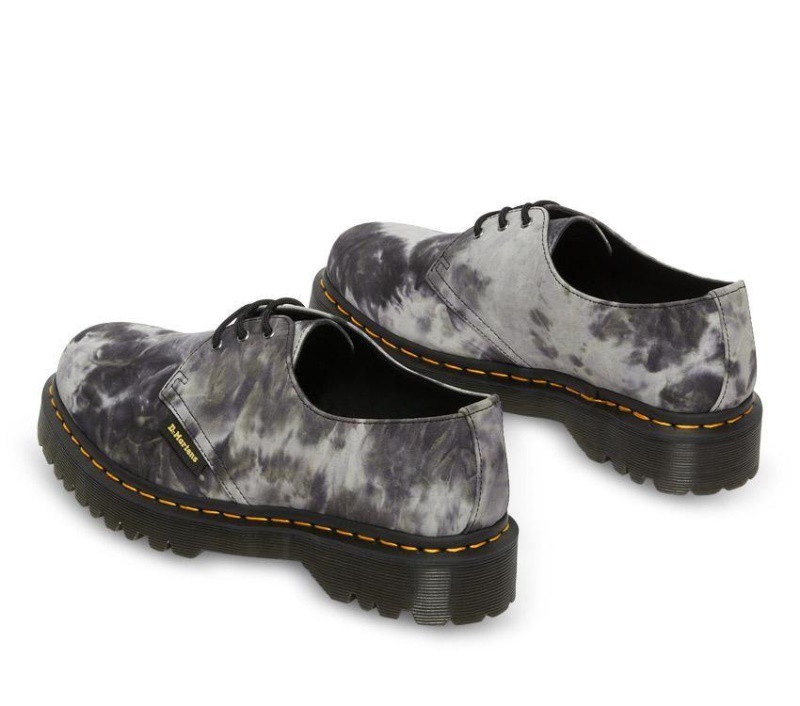 Dr.martens Botas Negro Blanco Tie Dye Poly Placeres 1461 Bex