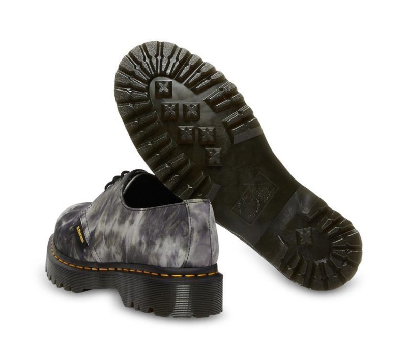 Dr.martens Botas Negro Blanco Tie Dye Poly Placeres 1461 Bex