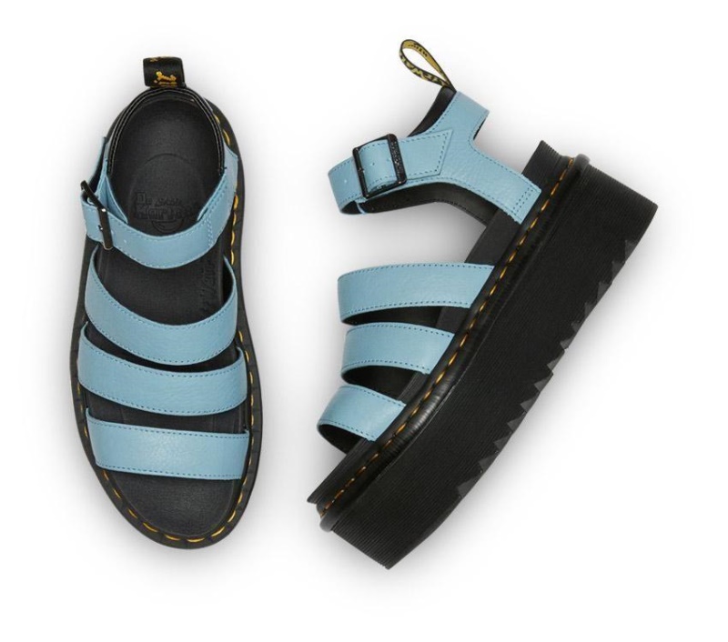 Dr.martens Botas Blaire Quad Pisa Card Blue Pisa