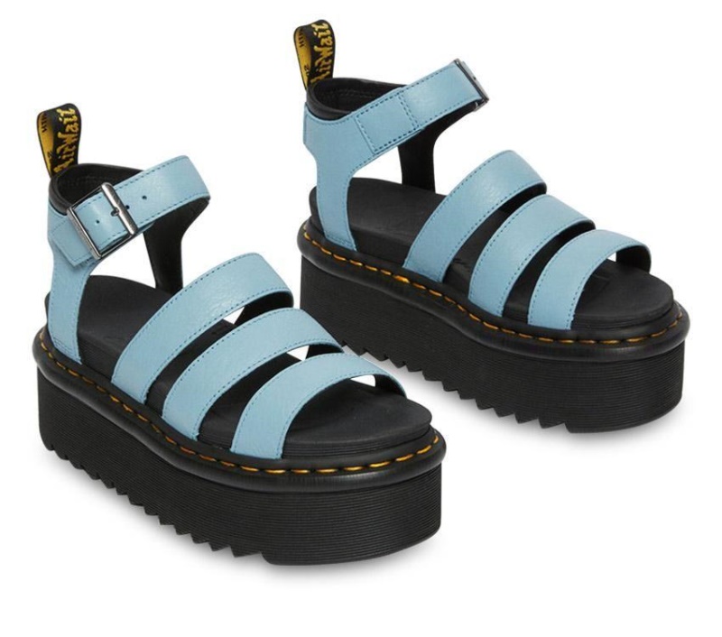 Dr.martens Botas Blaire Quad Pisa Card Blue Pisa