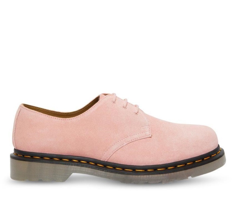 Dr.martens Botas Rosa Tiza 1461 Zapato De Ante Helado