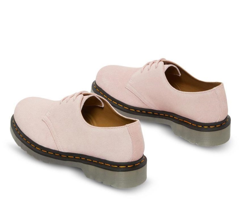 Dr.martens Botas Rosa Tiza 1461 Zapato De Ante Helado