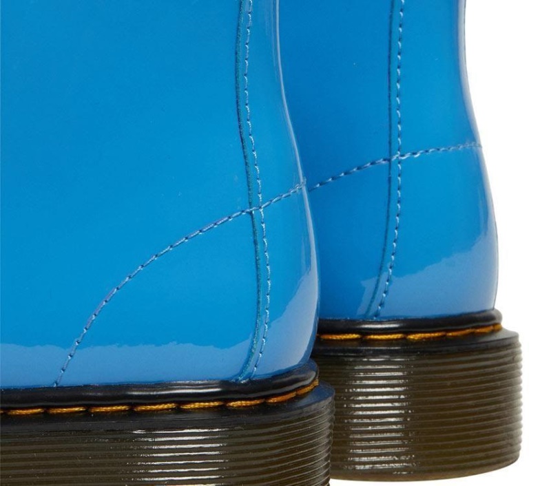 Dr.martens Botas Juniors 1460 Boot Mid Blue Charol Lamper