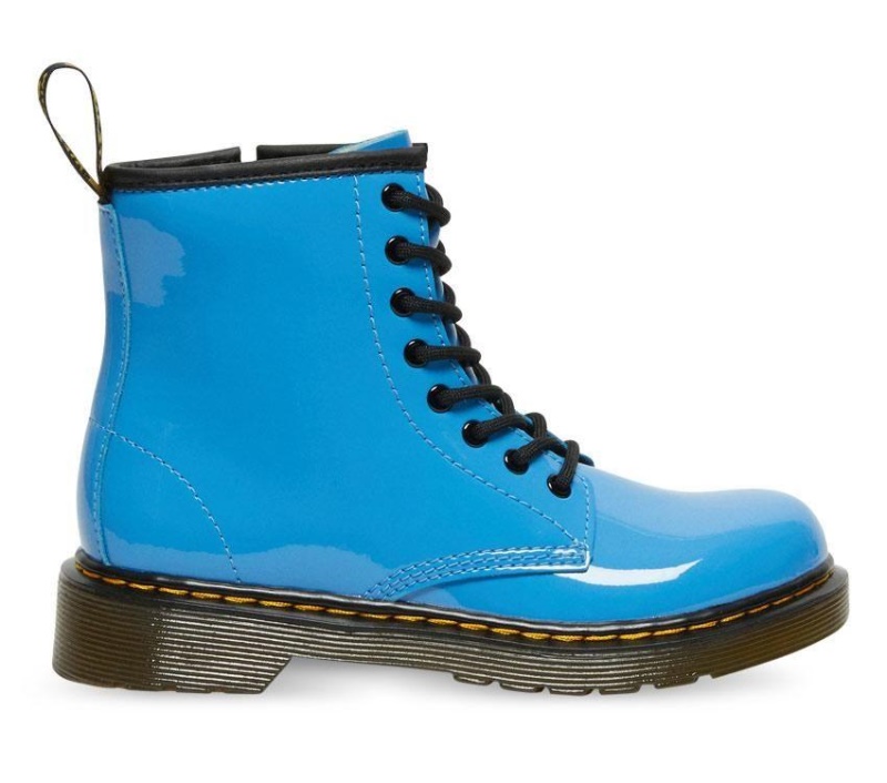 Dr.martens Botas Juniors 1460 Boot Mid Blue Charol Lamper
