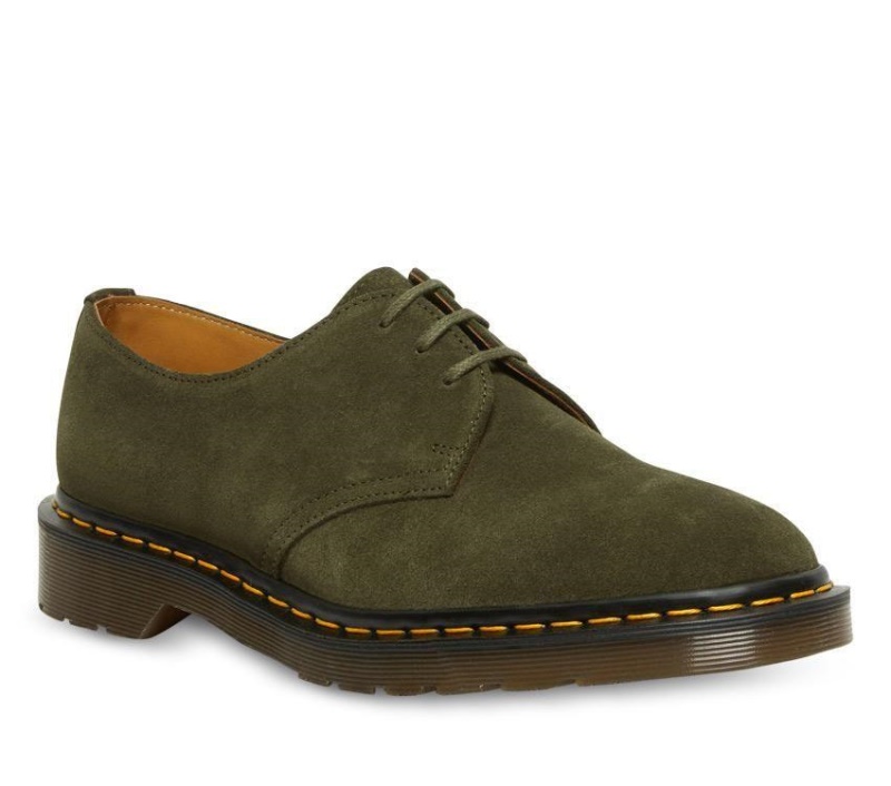 Ante Verde Bosque Hecho En Inglaterra 1461 Nubuck Dr.martens Botas