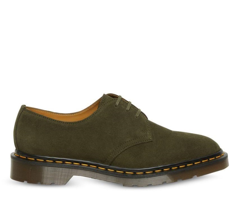 Ante Verde Bosque Hecho En Inglaterra 1461 Nubuck Dr.martens Botas
