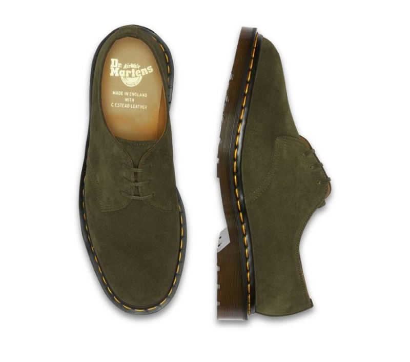 Ante Verde Bosque Hecho En Inglaterra 1461 Nubuck Dr.martens Botas