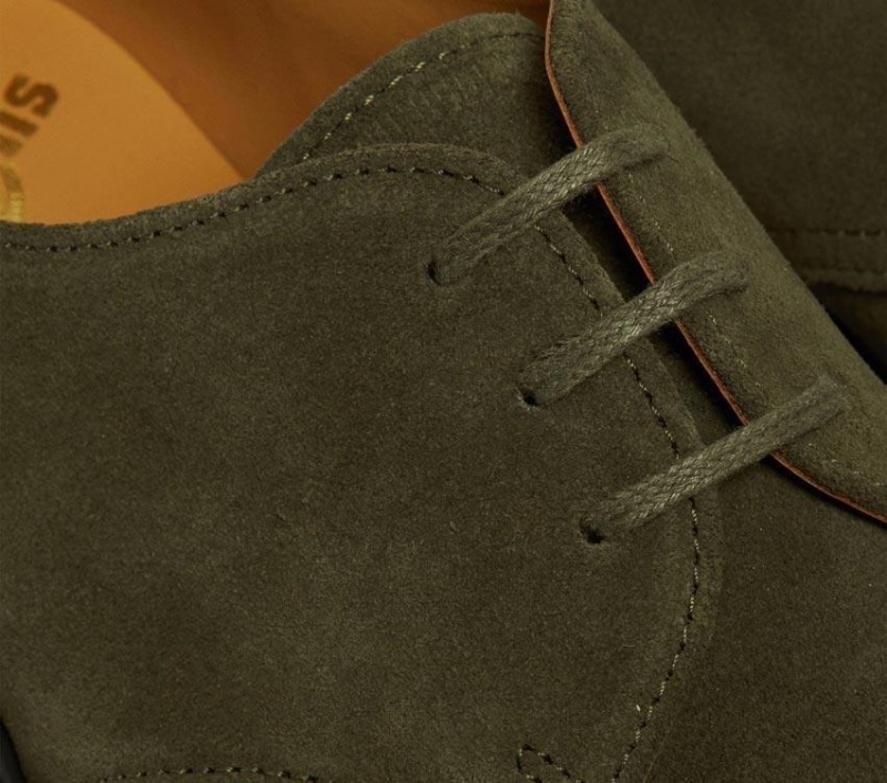 Ante Verde Bosque Hecho En Inglaterra 1461 Nubuck Dr.martens Botas