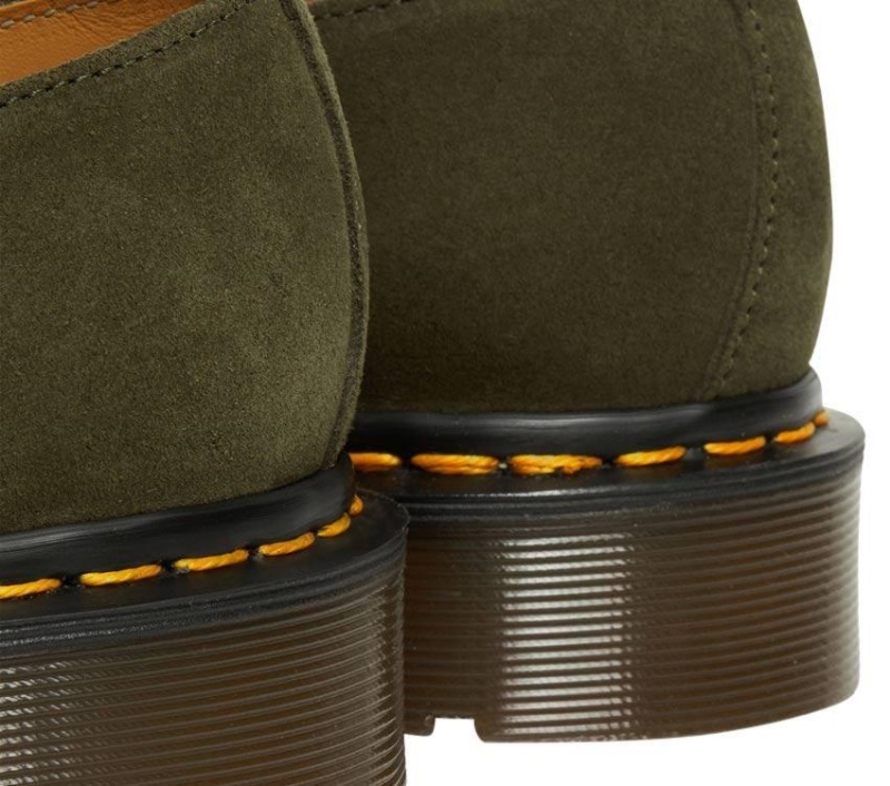 Ante Verde Bosque Hecho En Inglaterra 1461 Nubuck Dr.martens Botas