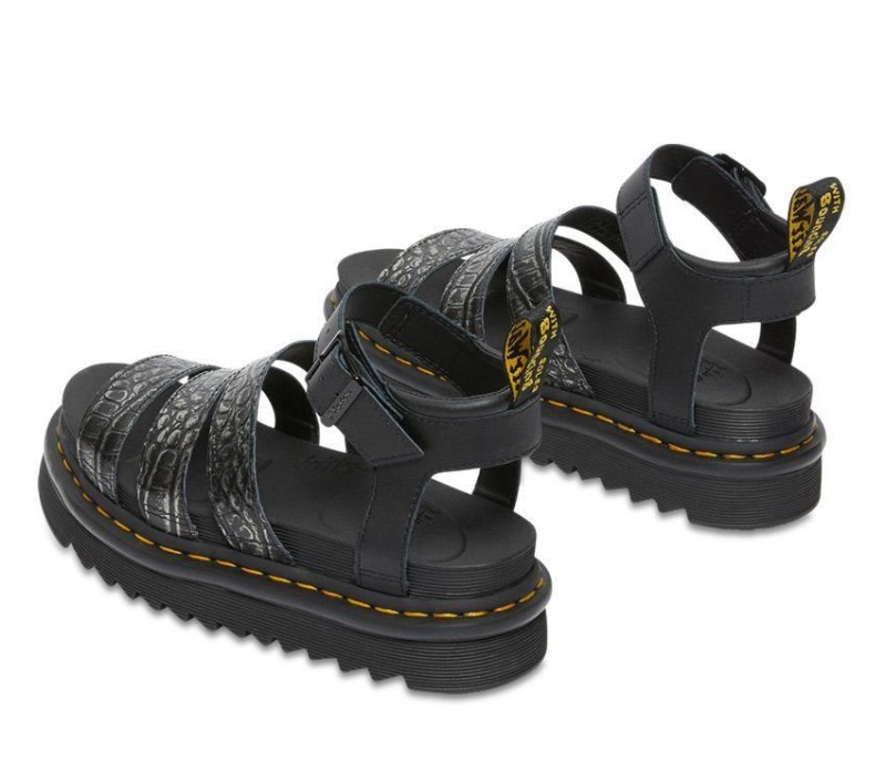 Gunmetal (pldp4380) Blaire Hydro Dr.martens Botas