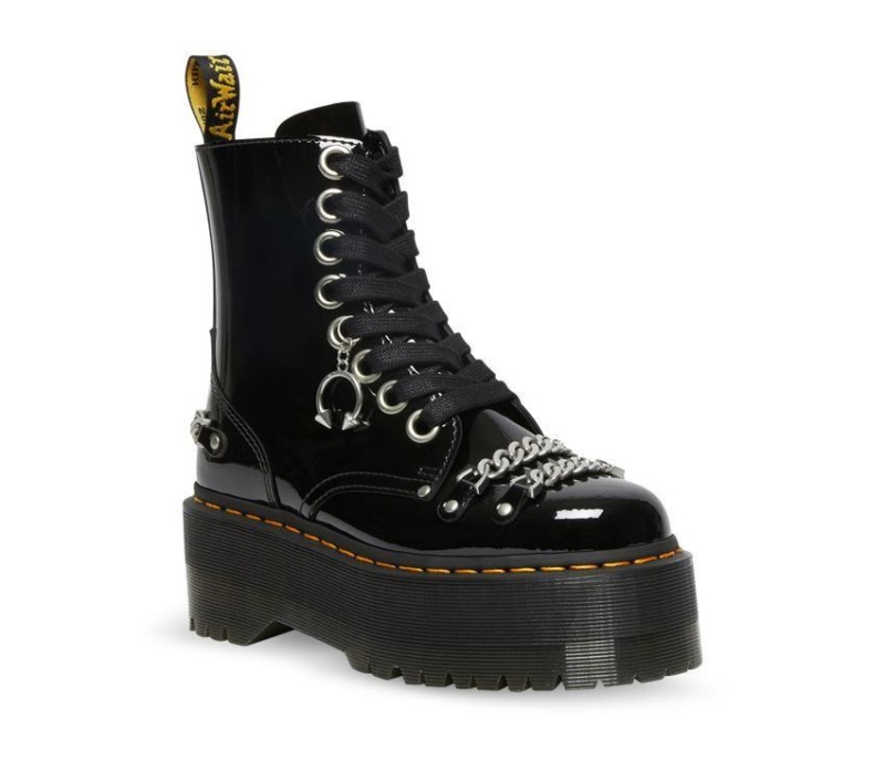 Jadon Max Cadena Dr.martens Botas Negro