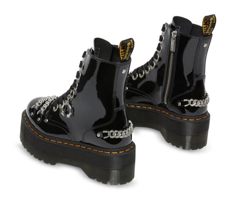 Jadon Max Cadena Dr.martens Botas Negro