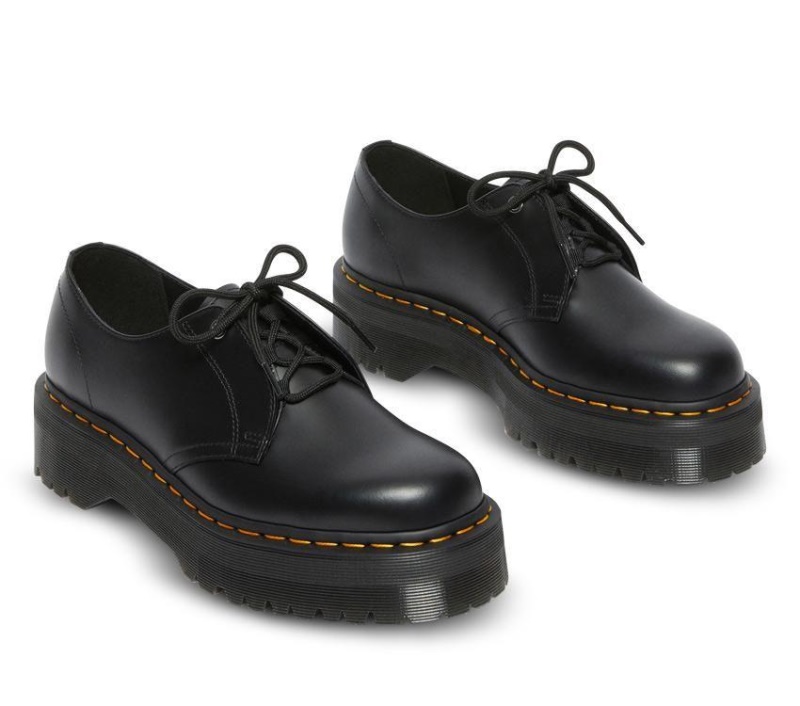 Jarrick Lo Smooth Black Smooth Dr.martens Botas