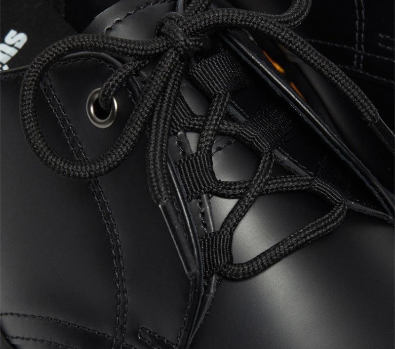 Jarrick Lo Smooth Black Smooth Dr.martens Botas