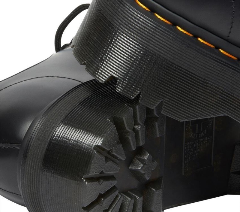 Jarrick Lo Smooth Black Smooth Dr.martens Botas