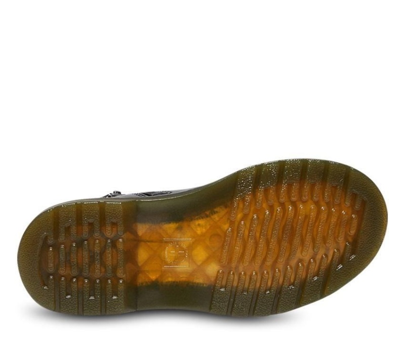 Juniors 1460 Vegan Dr.martens Botas Negro Newbury Tumble