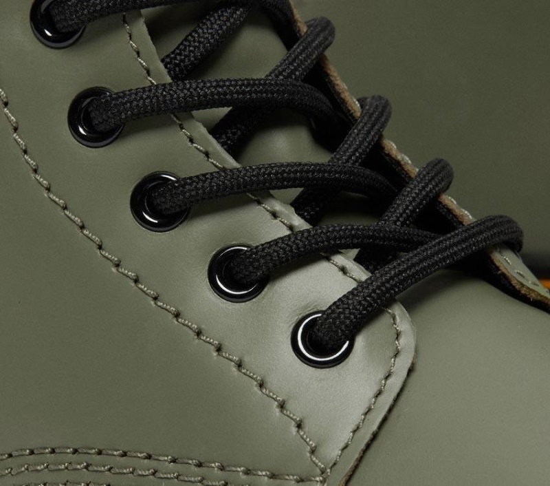 Verde Caqui Romario Juniors 1460 Smooth Botas Dr.Martens