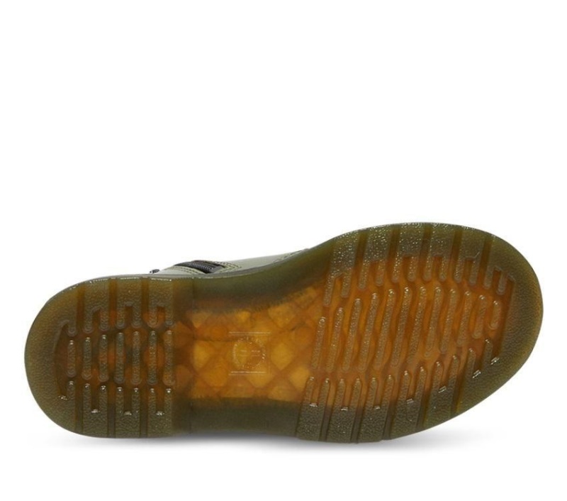 Verde Caqui Romario Juniors 1460 Smooth Botas Dr.Martens