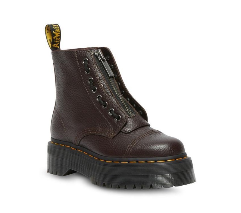 Old Oxblood Sinclair Burdeos Dr.martens Botas